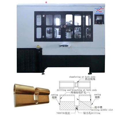 Lochbohrmaschine für Euro-Zylinder