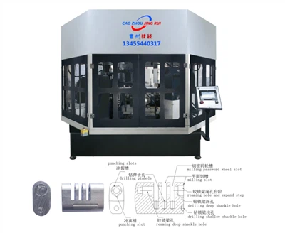 Lock Cylinder Making Machine