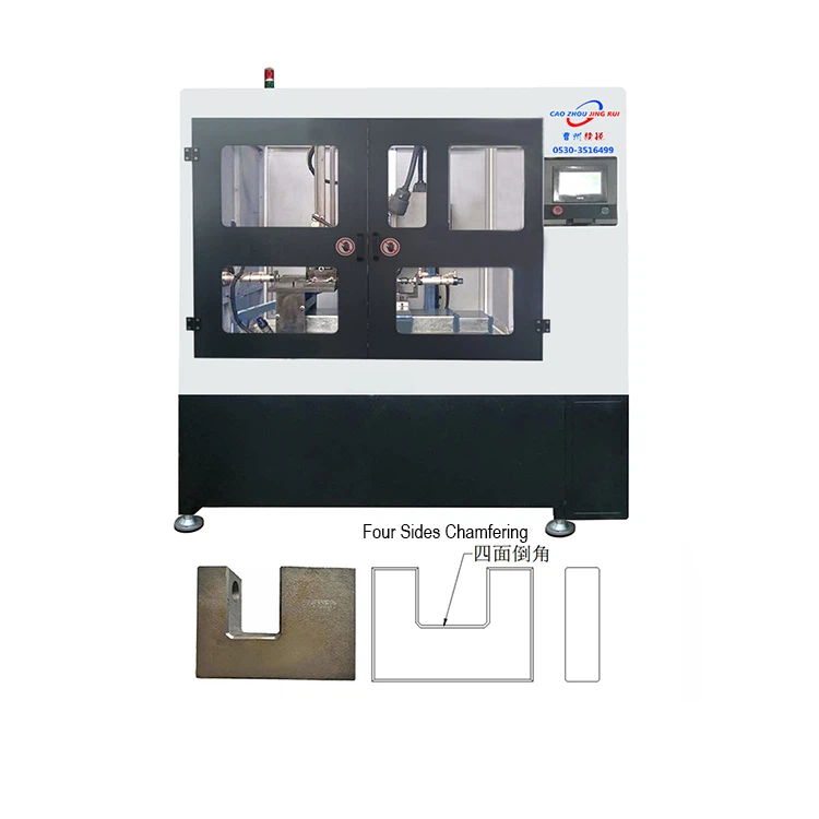 Rechteckige Vorhängeschloss-Fasenmaschine